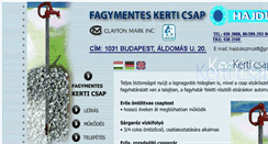 Desktop Screenshot of hajdu.hu
